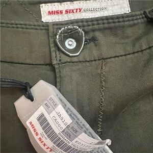 Miss Sixty Khaki Green Trousers